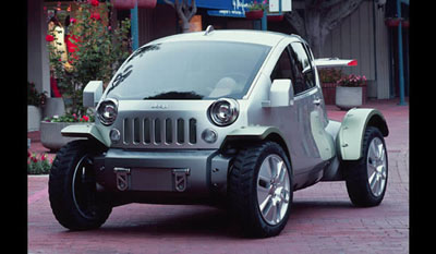 Jeep® Treo Urban Active Jeep Hydrogen Fuel Cell Concept 2004 3